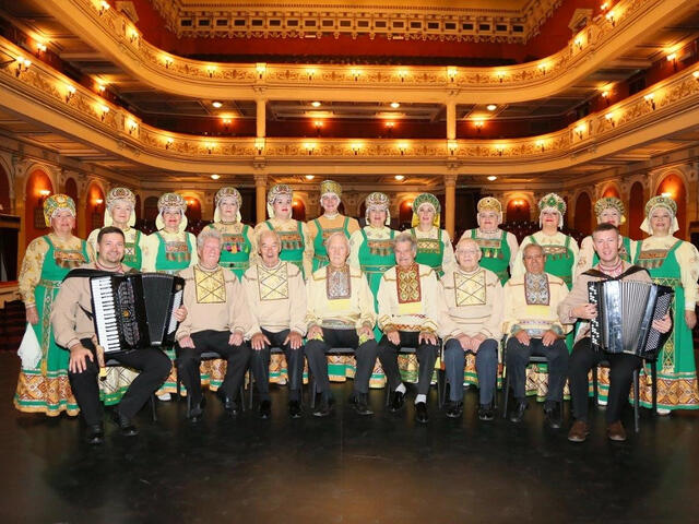 Изображение для афиши Прикамский народный хор «Святое дело — Родине служить!»