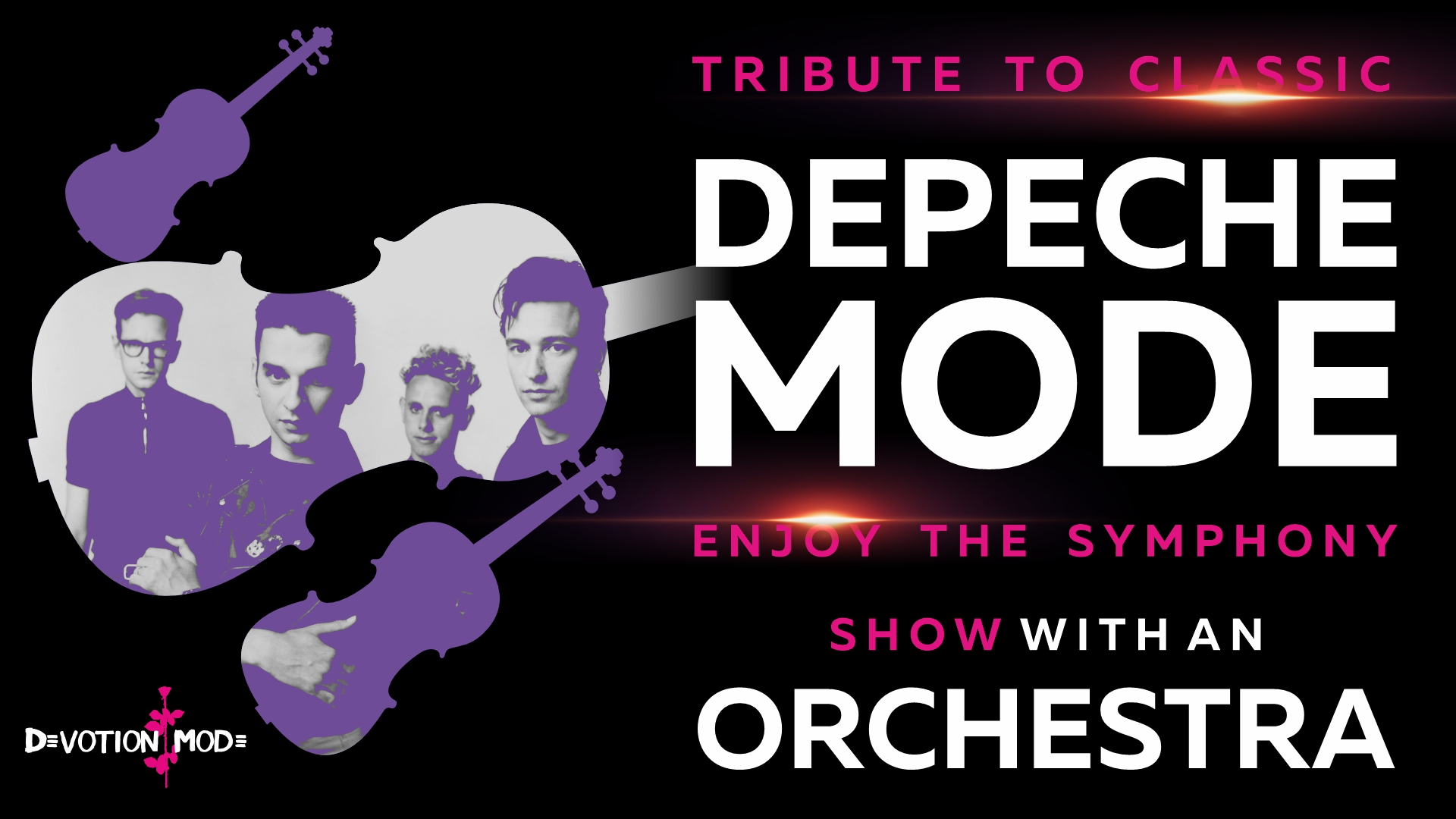 Легендарные Хиты DEPECHE MODE «ENJOY THE SYMPHONY» TRIBUTE SHOW с оркестром  | Афиша | ДК Солдатова